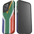 South Africa Flag Distressed iPhone 16 Pro Max Impact Case